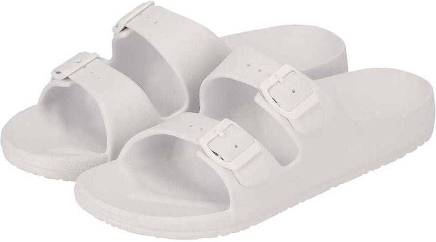 XQ Sandalen dames Gespsluiting Waterbestendig Slipper dames Sandalen lage hak dames Sandalen zomer
