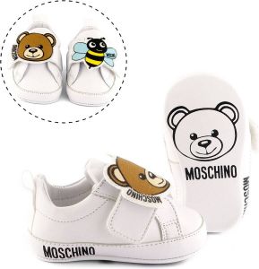 Moschino Baby Bear & Bee Sneakers 74268 White
