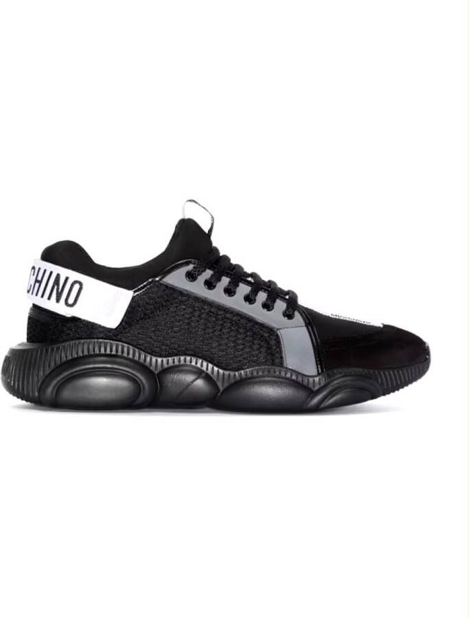 Moschino Bubble Teddy sneakers zwart Mb15553G1Ggn100A Zwart Heren