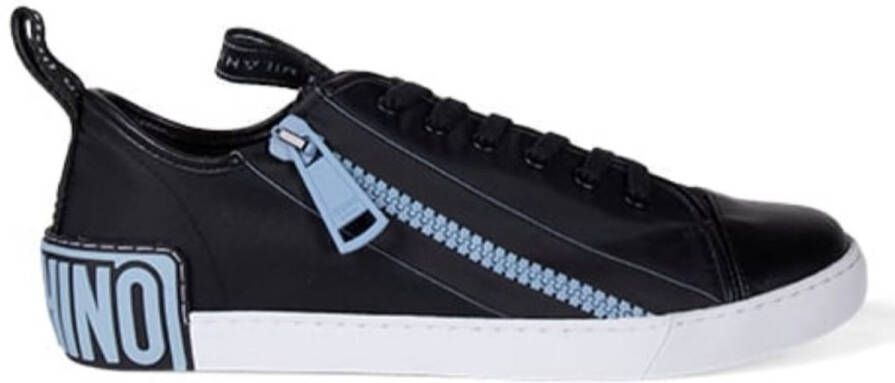 Moschino Dubbele bubbel teddy sneakers mb15553G1 Fg7099A Zwart Heren
