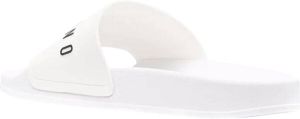 Moschino men's slippers sandals Wit Heren