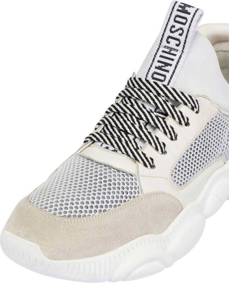 Moschino Schoenen Beige Polyester sneakers beige