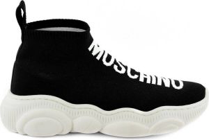 Moschino Low Sneakers 74468 Zwart Wit