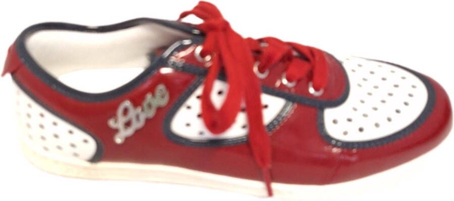 Moschino MOCHINO SNEAKER -SMILE SOFTLY-ROSSO BLU