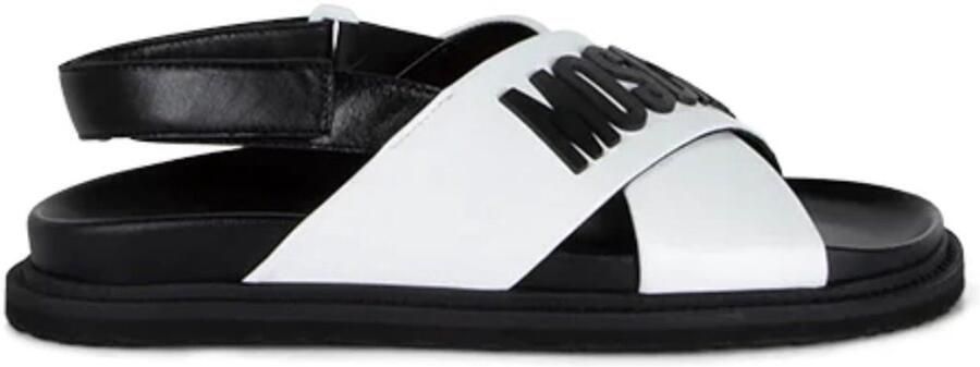 Moschino Sneakers 74419 Dames Wit Zwart - Foto 3