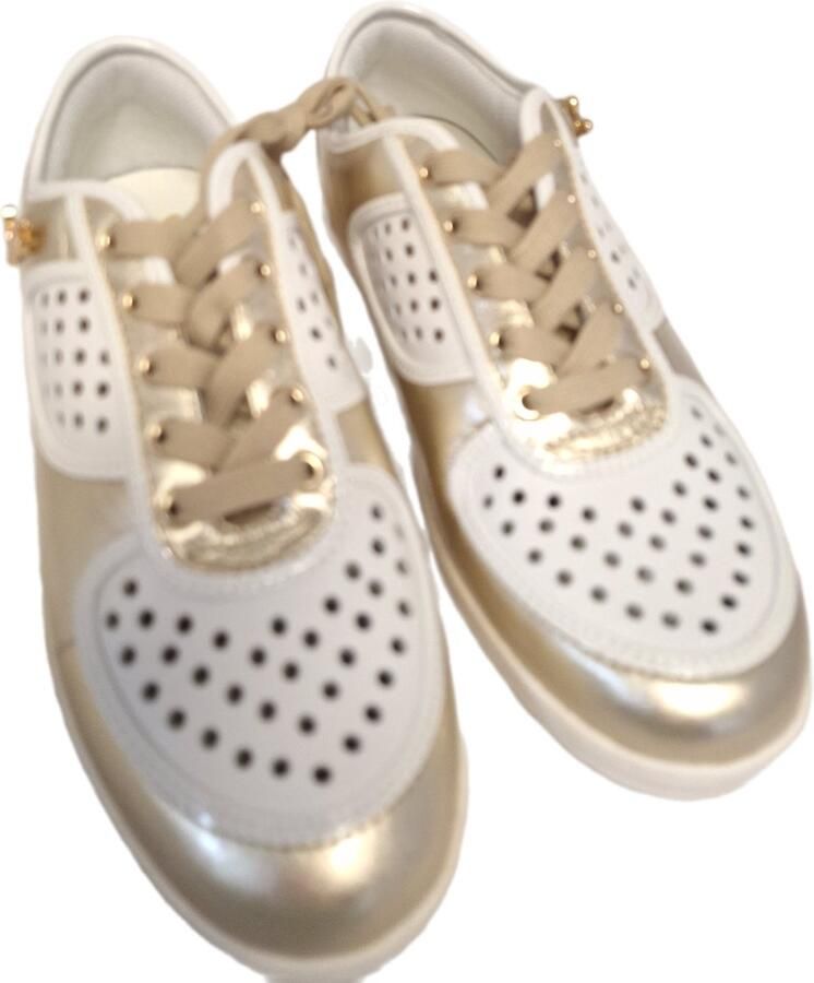 Moschino SNEAKER-SMILE-PLA BIANCO