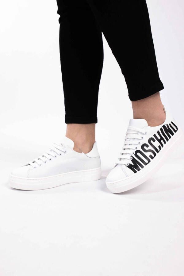 Moschino Sneakers 74419 Dames Wit Zwart - Foto 1