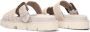 MOU Slippers Dames Bio Sandal Buckle Strap Maat: 36 Materiaal: Suède Kleur: Grijs - Thumbnail 2
