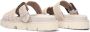 MOU Teenslippers Dames Bio Sandal Buckle Strap Maat: 40 Materiaal: Suède Kleur: Grijs - Thumbnail 2