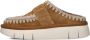 MOU Instappers Dames Bounce Clog Maat: 37 Materiaal: Suède Kleur: Cognac - Thumbnail 2