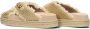 MOU Teenslippers Dames Criss-cross Maat: 38 Materiaal: Raffia Kleur: Beige - Thumbnail 2