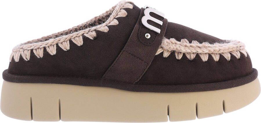 Mou Bruine Sandalen voor Vrouwen Brown Dames