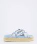 MOU Dames Criss-Cross Rope Sandal - Thumbnail 1