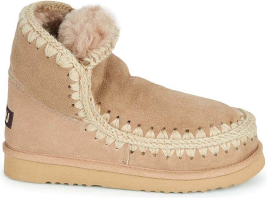 Mou Bruine Enkellaars Eskimo 18 Bounce Brown Dames