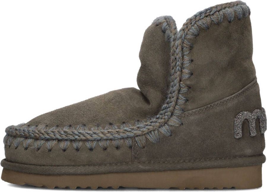 MOU Eskimo 18 Glitter Logo Boots Dames Groen
