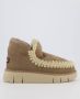 MOU Vachtlaarzen Dames Eskimo Bounce Sneaker Maat: 40 Materiaal: Suède Kleur: Taupe - Thumbnail 2