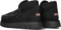MOU Vachtlaarzen Dames Eskimo Bounce Sneaker Maat: 40 Materiaal: Suède Kleur: Zwart - Thumbnail 2