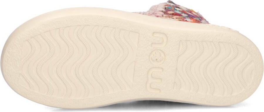 MOU Eskimo Sneaker Bold Text Laarzen Textiel Dames Multi