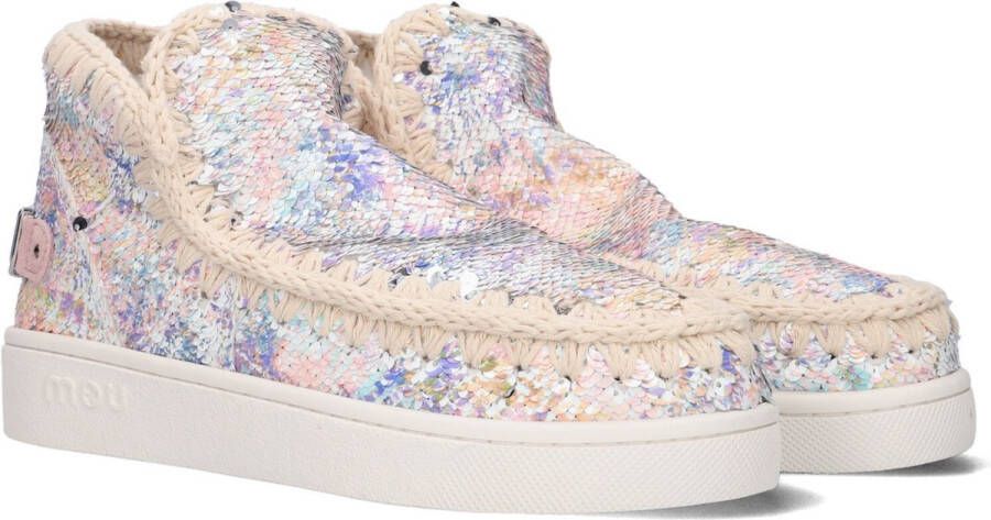 Mou Zomer Eskimo Bedrukte Paillet Sneaker Multicolor Dames