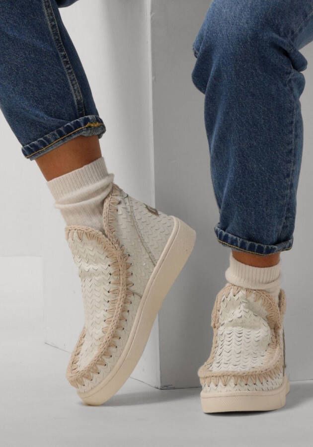 MOU Boots Dames Eskimo Sneaker Maat: 40 Materiaal: Leer Kleur: Wit - Foto 2