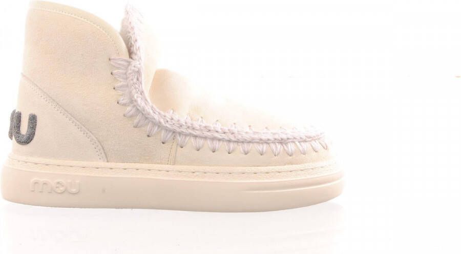 MOU Eskimo Sneaker Vachtlaarzen Warme Laarzen Dames Beige