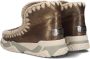 MOU Vachtlaarzen Dames Eskimo Trainer Maat: 36 Materiaal: Suède Kleur: Camel - Thumbnail 2