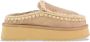 MOU Klomp Eskimo platform beige leren klompen - Thumbnail 1