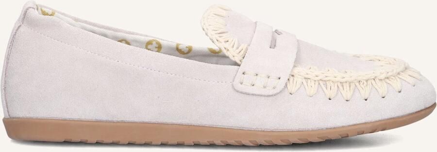 MOU Loafers Dames Bellerina Closed Toe Maat: 40 Materiaal: Suède Kleur: Beige - Foto 4