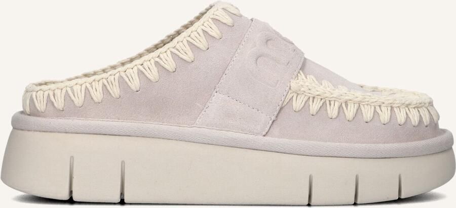 MOU Instappers Dames Bounce Clog Maat: 37 Materiaal: Leer Kleur: Beige - Foto 3