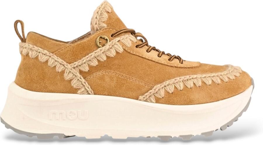 MOU Bruine suède Speed Eskimo sneakers