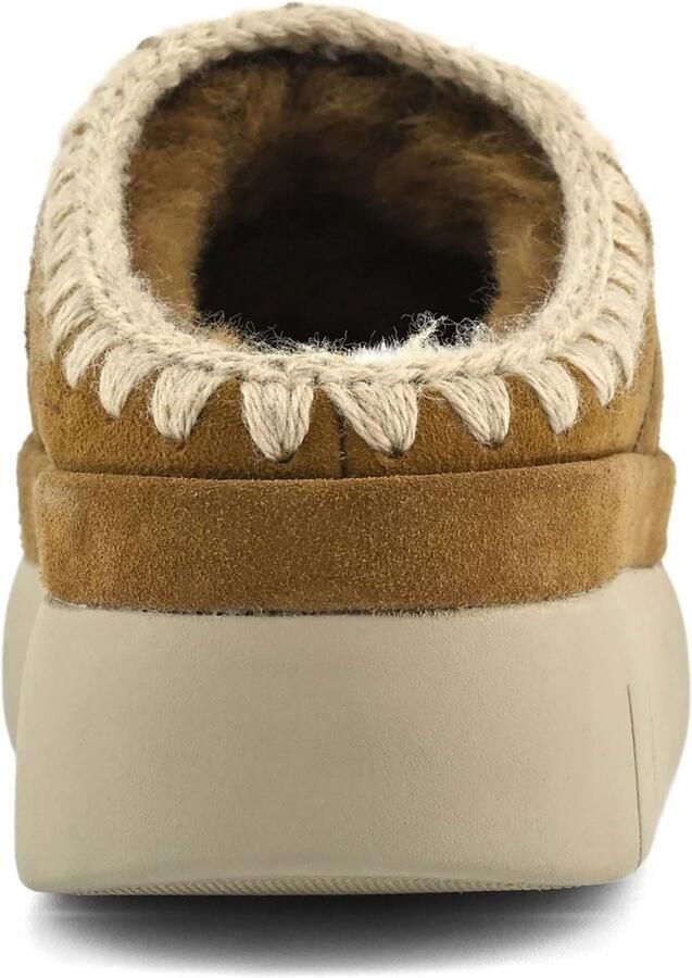 MOU Elegante Schoenen Bounce Welt Clog Suede Streetwear Vrouwen