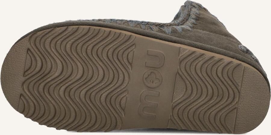 MOU Vachtlaarzen Dames Eskimo 18 Glitter Logo Maat: 37 Materiaal: Suède Kleur: Groen - Foto 3