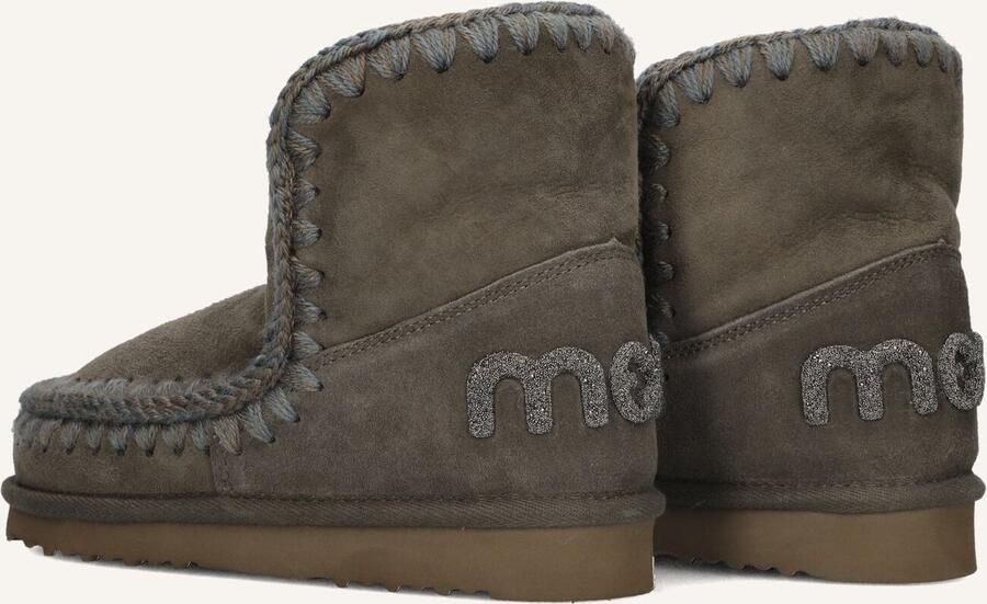 MOU Vachtlaarzen Dames Eskimo 18 Glitter Logo Maat: 37 Materiaal: Suède Kleur: Groen - Foto 2