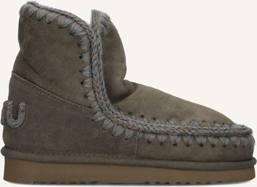 MOU Vachtlaarzen Dames Eskimo 18 Glitter Logo Maat: 40 Materiaal: Suède Kleur: Groen - Foto 3