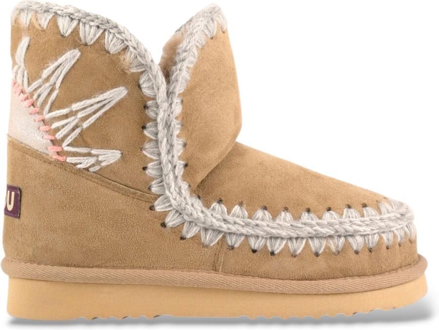 MOU Vachtlaarzen Dames Eskimo 18 Sun Suède Camel - Foto 7