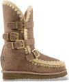 MOU Eskimo Inner Wedge leren laarzen met gespen - Bruin