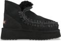 Mou Zwarte Mini Eskimo Platformlaarzen Black Dames - Zwart