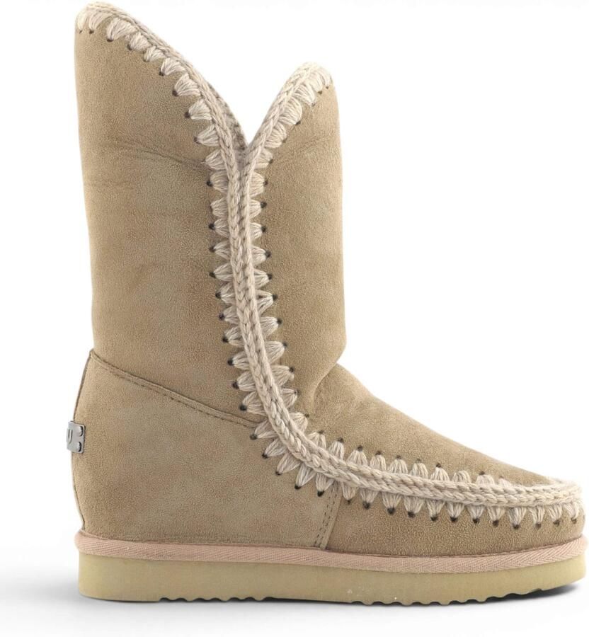 MOU Leren Eskimo Inner Wedge Tall laarzen