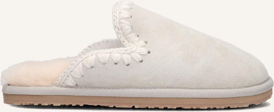 MOU Pantoffels Dames Slipper Eskimo Maat: 42 Materiaal: Suède Kleur: Zilver - Foto 2