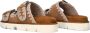 MOU Slippers Dames New Bio Maat: 37 Materiaal: Suède Kleur: Cognac - Thumbnail 2