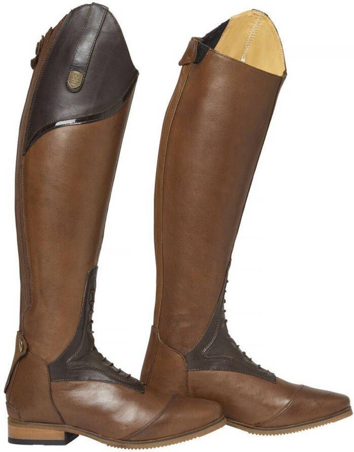 Mountain Horse Leren rijlaarzen voor dames Sovereign HR Short Wide