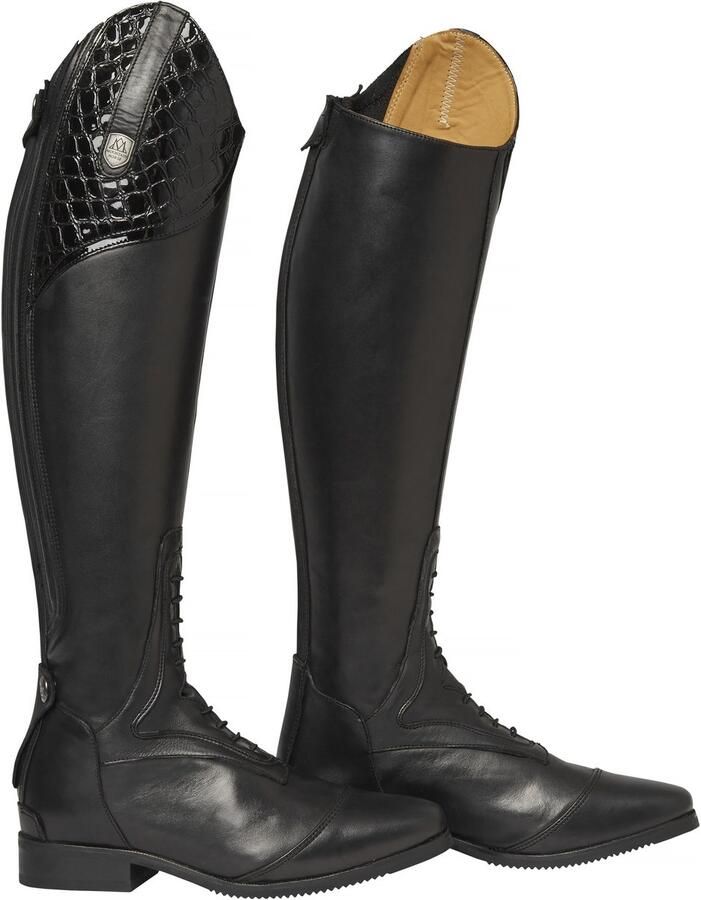 Mountain Horse Sovereign Lux rijlaarzen Black Short Regular