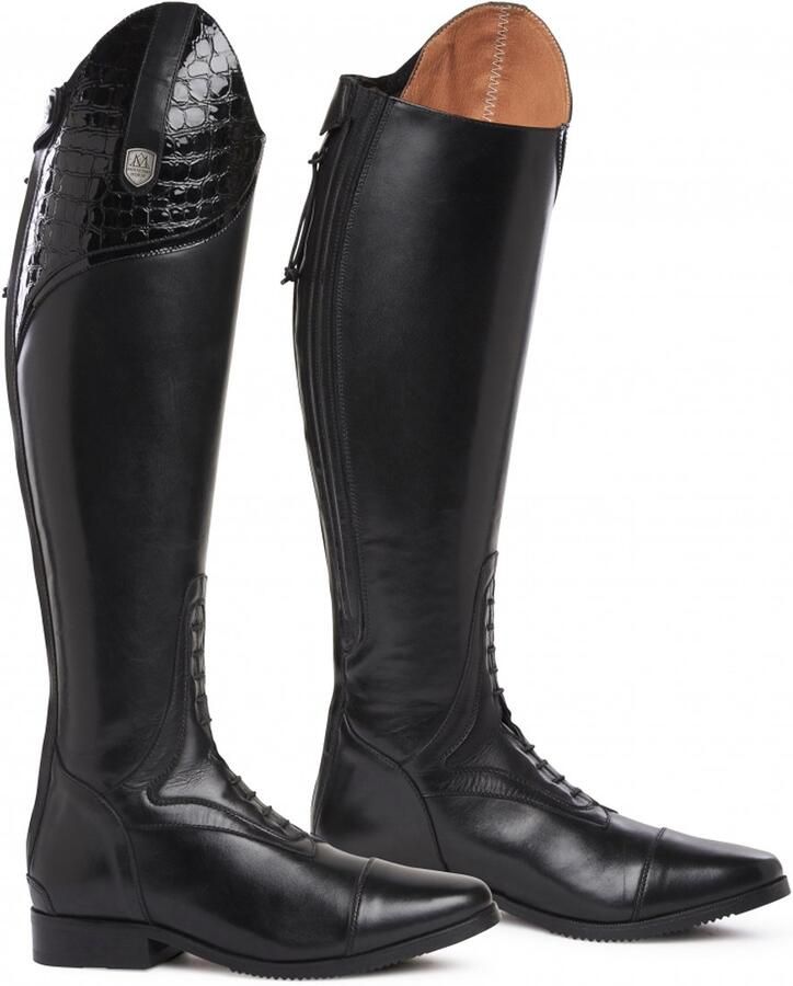 Mountain Horse Sovereign Lux rijlaarzen zwart Tall Regular