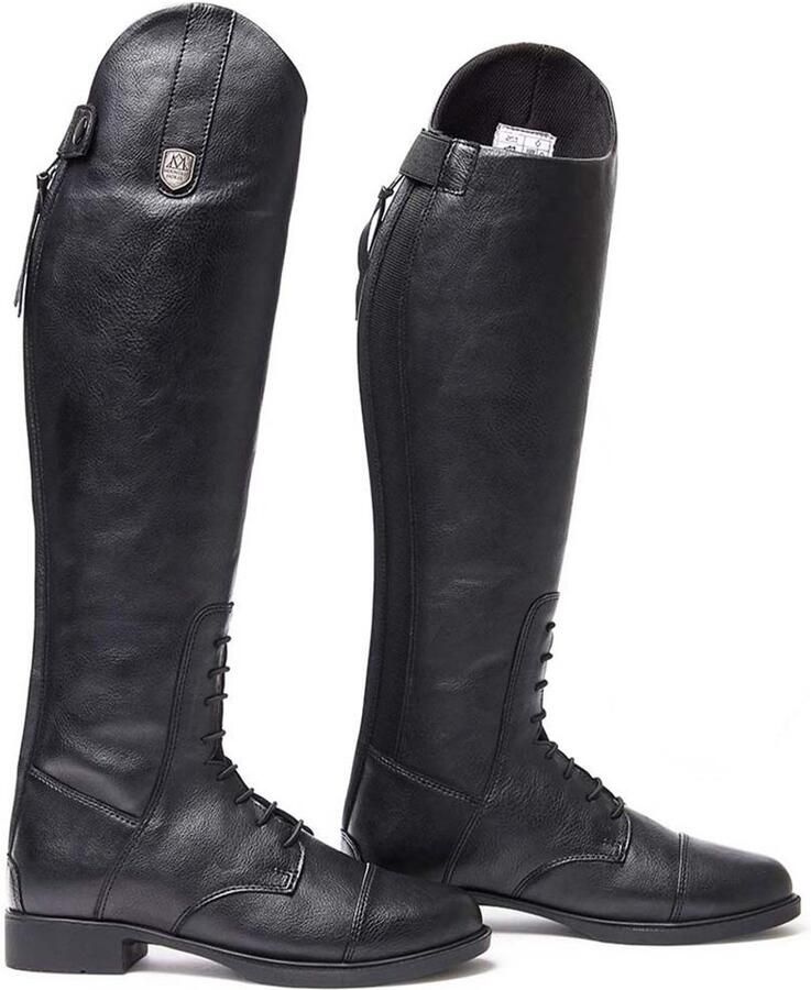 Mountain Horse Veganza Rijlaarzen Black 40 Regular-Wide