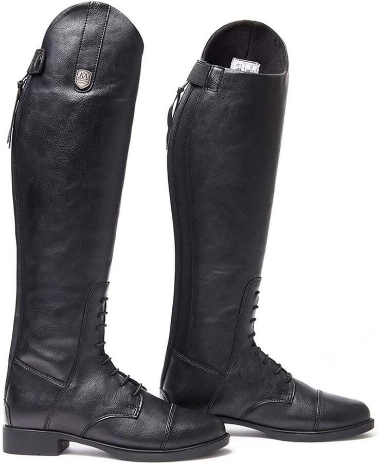Mountain Horse Veganza Rijlaarzen Zwart 41 Regular-Wide