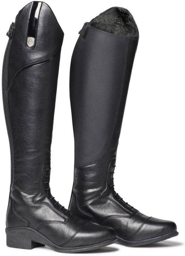 Mountain Horse Womens Veganza Long Riding Boot 0223 Black Footwear Calf Size Regular Regular Footwear
