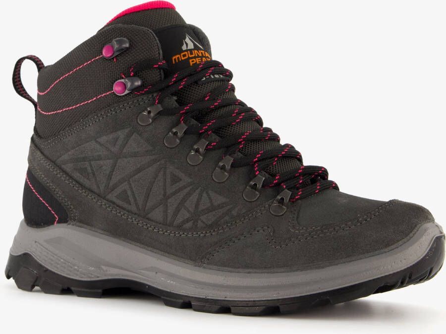 Mountain Peak hoge dames wandelschoenen cat. A B Grijs Echt leer Uitneembare zool - Foto 1