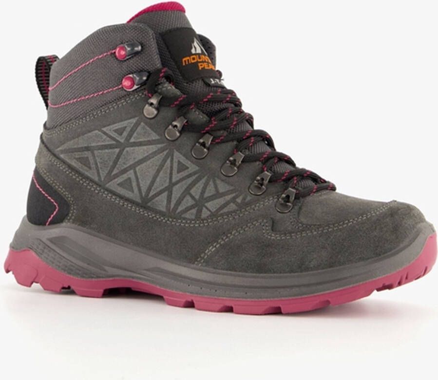Mountain Peak hoge dames wandelschoenen cat. A B Grijs Echt leer Uitneembare zool
