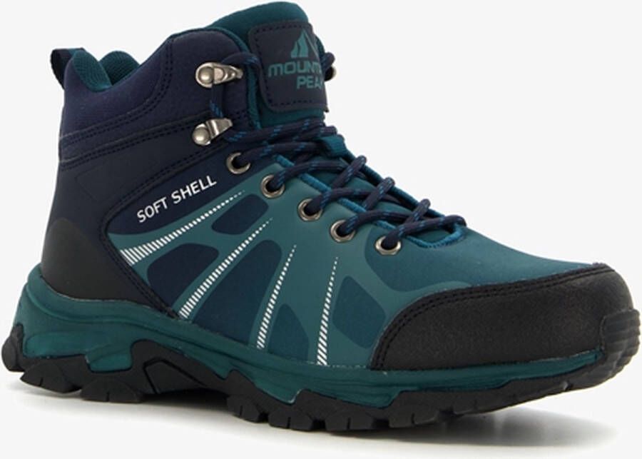 Mountain Peak hoge softshell wandelschoenen A B Blauw Maat Uitneembare zool37