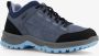 Mountain Peak lage dames wandelschoenen cat. A Blauw Echt leer Uitneembare zool - Thumbnail 1